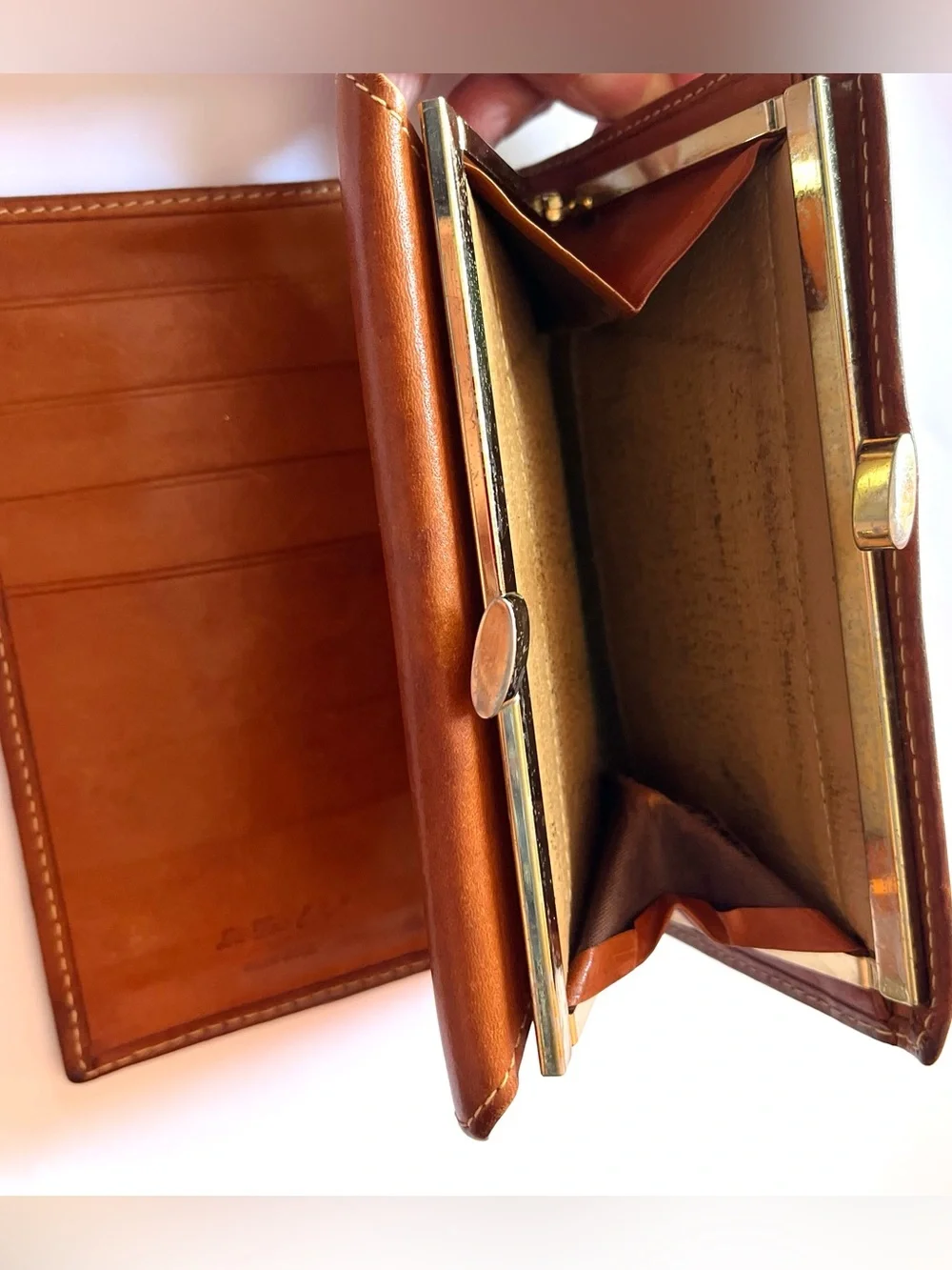 La Tour Eiffel Paris 1887 Leather Clutch Wallet